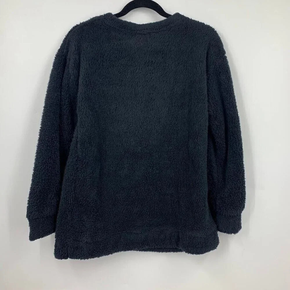 Derek Heart Women's Christmas Holiday Let It Snow Long‎ Sleeve Tunic Size L NWT - Picture 4 of 10
